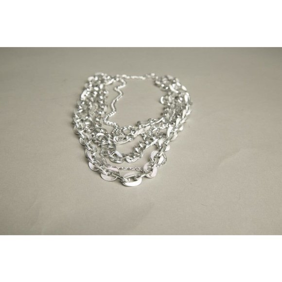 Silver Chain Link Necklace Vintage Jewelry made in Germany - Picture 7 of 7